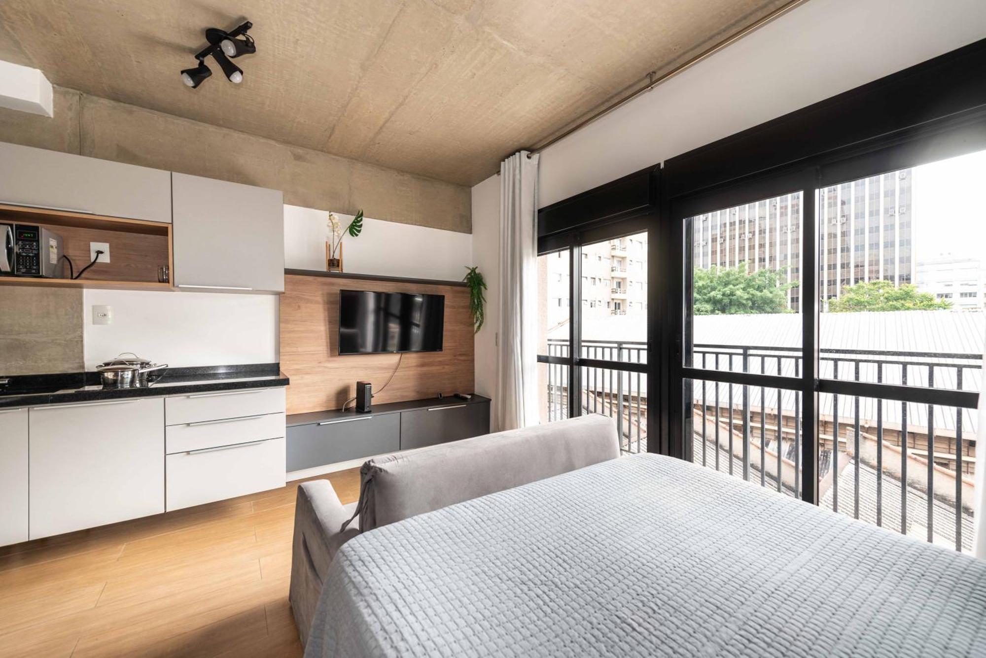 47 New Studio Next Paulista Av, Fast Wifi And Balcony Sao Paulo Exterior photo